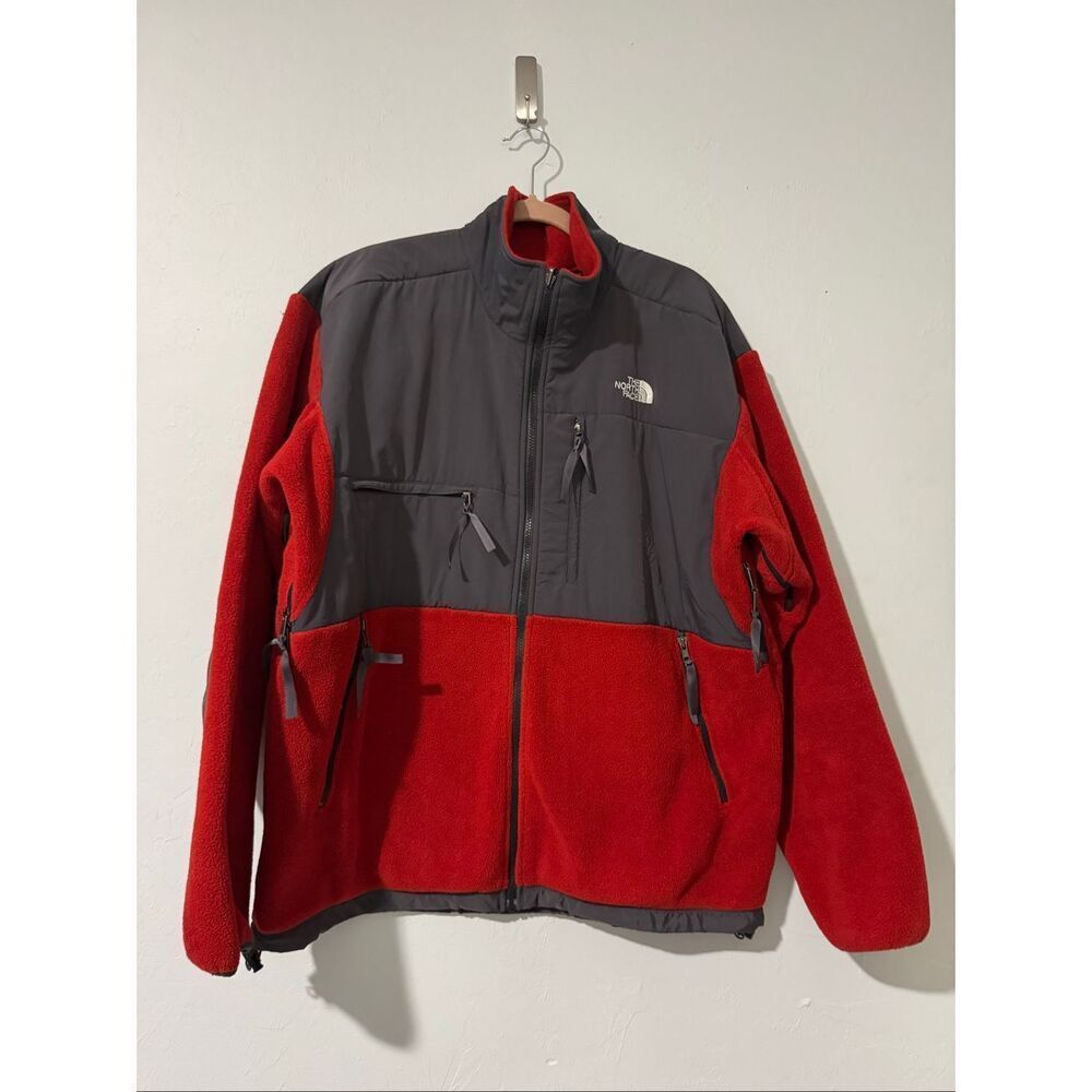 The North Face Fleece front zipper jacket lots of pockets XL mens
